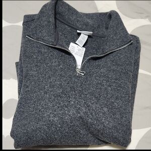 H & M Men Regular Fit Half Zip Sweater